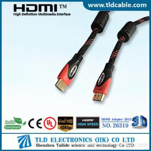 Double Color Head 1.4 HDMI Cable
